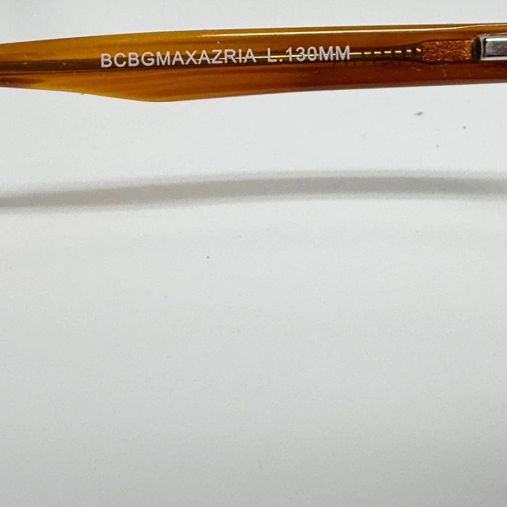 BCBGMAXAZRIA Women's Eyeglasses 52 17 130MM Milena Brown‎ Pattern 21330